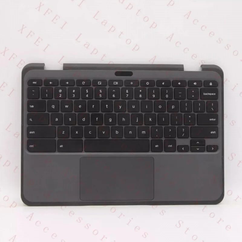 

F 5M11C94763 Palmrest for Lenovo 300e Gen 3 LTE US Keyboard Touchpad Camera Hole