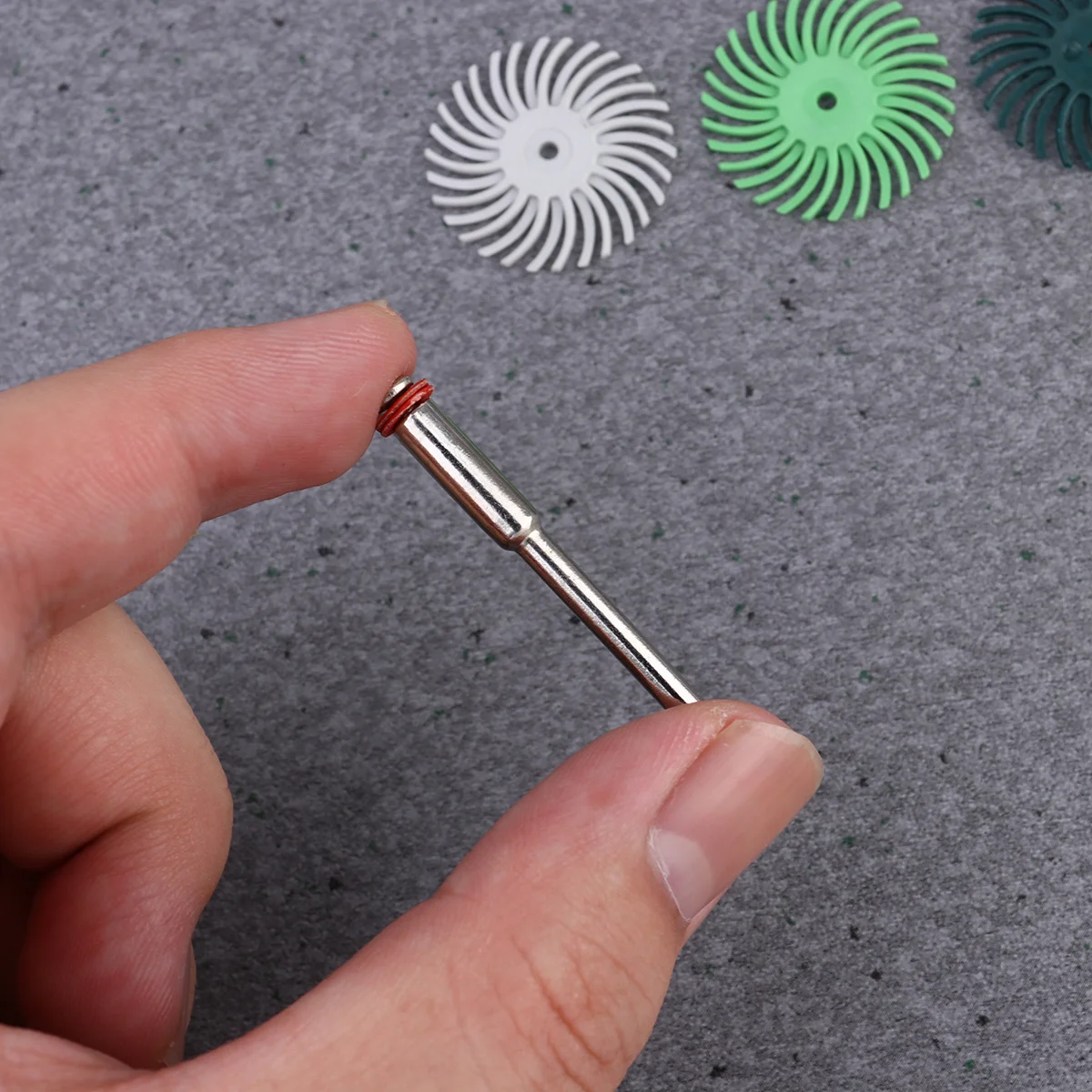 

6pcs Impeller Brush Disc For Deburring Cleaning Polishing Tiny Areas No Scratch Durable Gap Slit Grinding Wheel