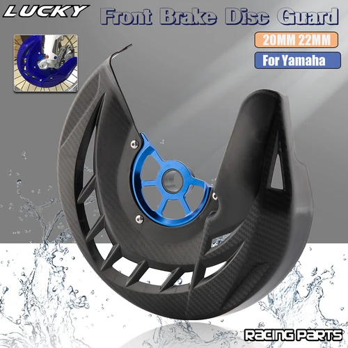 Imagen 2 del producto Cubierta protectora de disco de freno delantero de motocicleta para Yamaha YZ WR YZF WRF 125 250 450 YZ125 YZ250 YZ125X YZ250F YZ450F WR250F WR450F