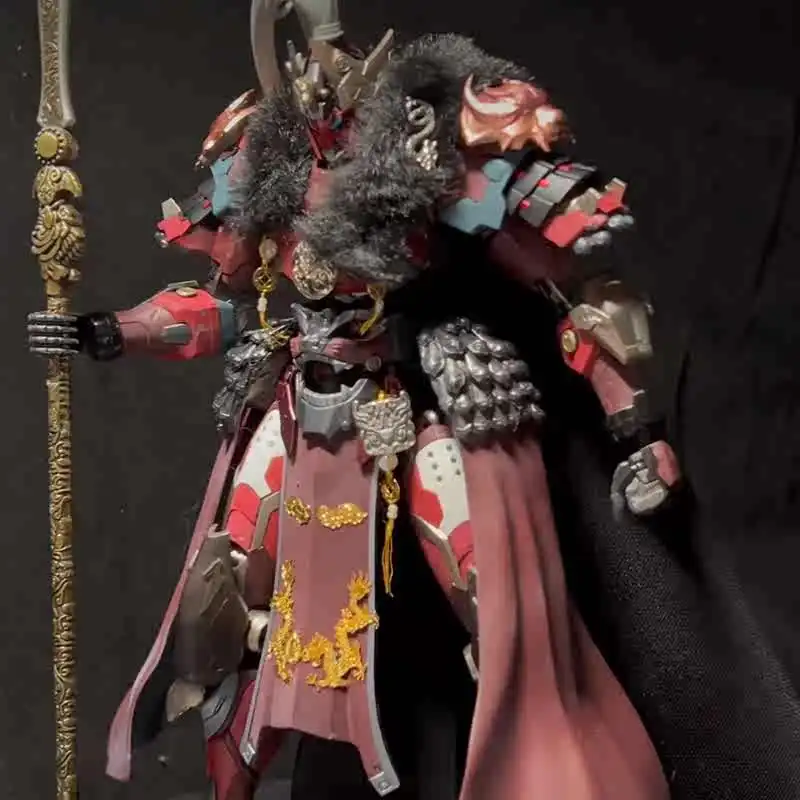 1/12 Motive Core Weiyuan Stoffumhang, National Style General, haariger Kragen, Drop Feeling Cloak, Mech Model Cloak