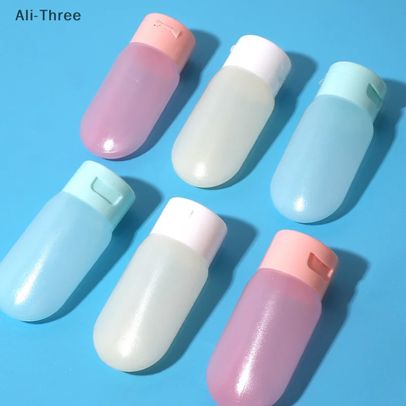 3Pcs/Set 30ml Refillable Bottles Soft Squeeze Tube Lotion Container Empty Bottle Portable Travel Shampoo Tool