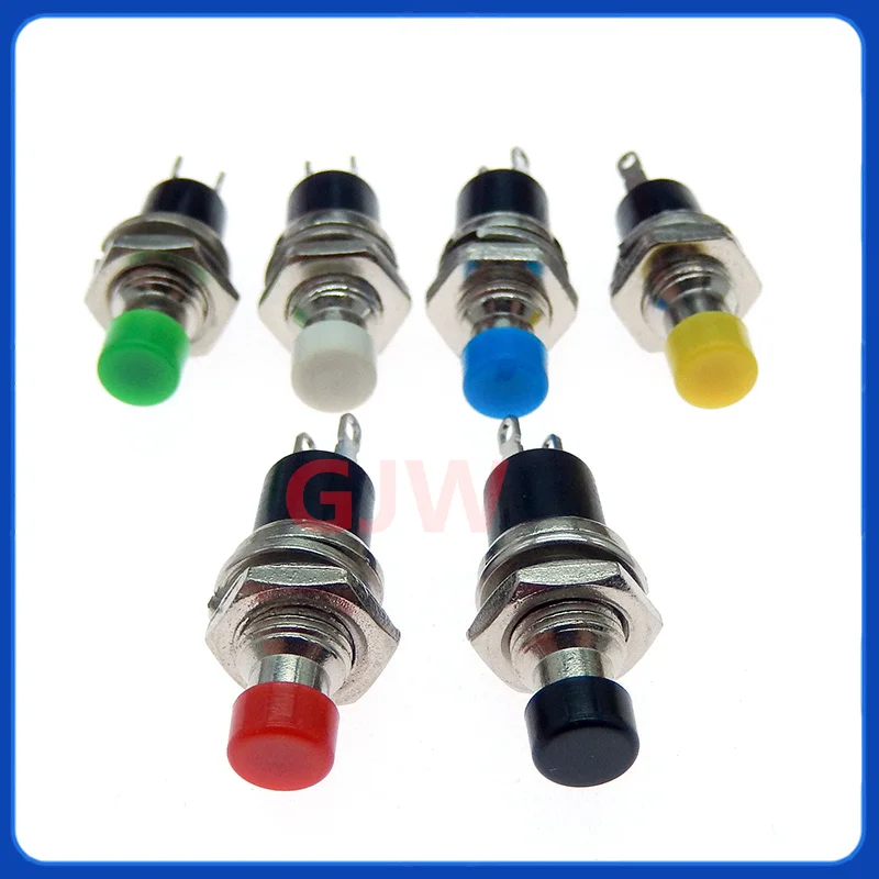 1pcs 7MM,Mini Round Momentary Push Button Switch Press The Self-Reset Normally Open  Micro Switchs