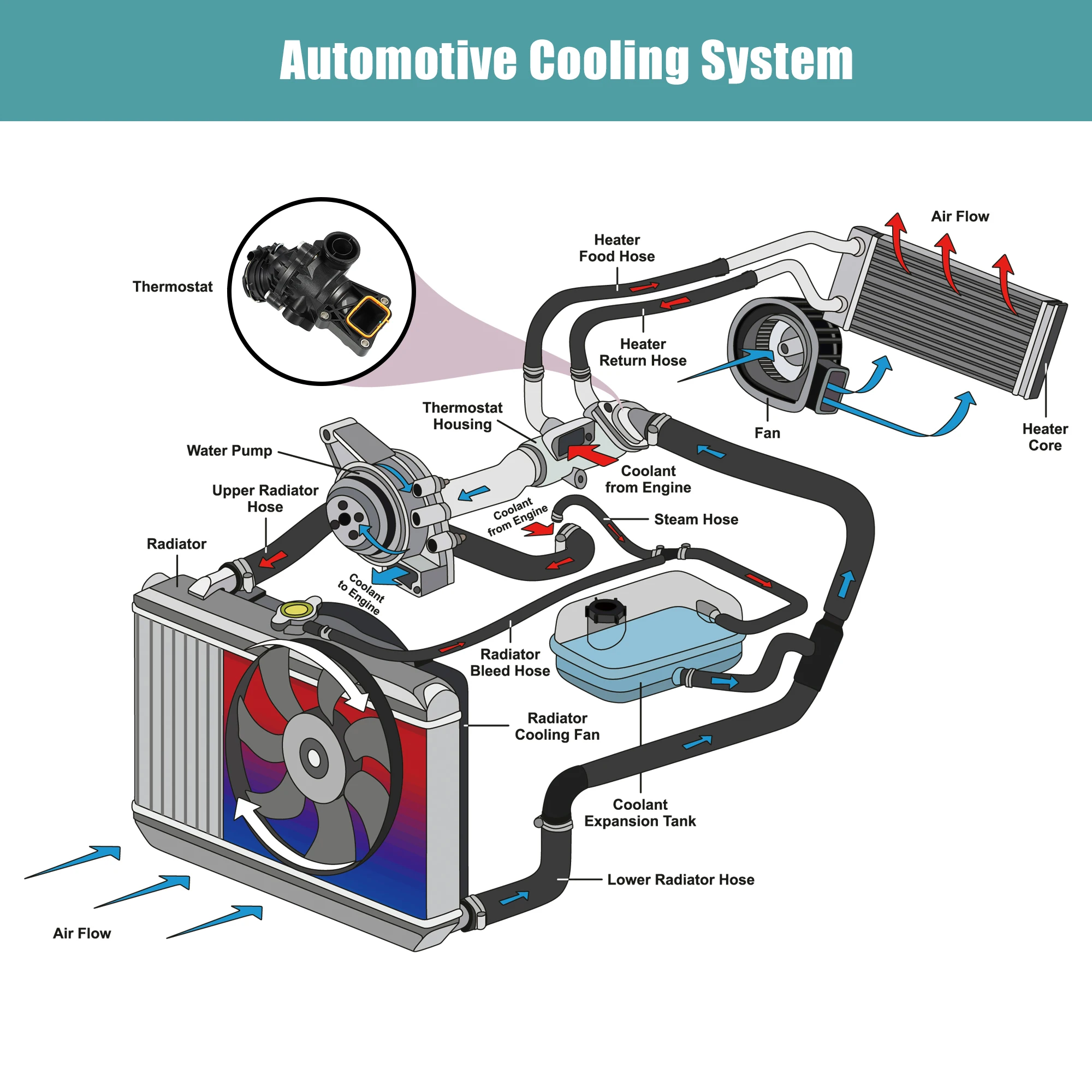 

Корпус термостата охлаждающей жидкости двигателя X Autohaux в сборе для Mercedes-Benz C400 902-5843