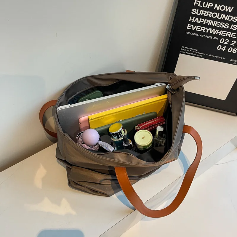 Fashionable Large Capacity Tote Bag Business Trips Travel Distance Storage Luggage shouder Bag Minimalist Sports and Fitness Bag view 3