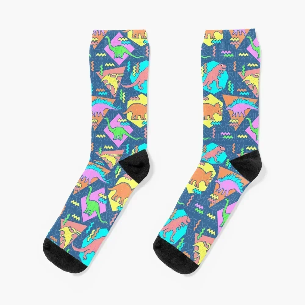 

Nineties Dinosaurs Pattern Socks gym cool Man Socks Women's