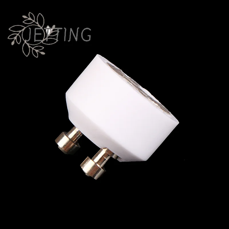 Hot 1pc GU10 To MR16 Ceramic Socket Base Halogen LED Light Bulb G4 GU5.3 GY6.35 Pin Adapter White Converter Lamp Holder