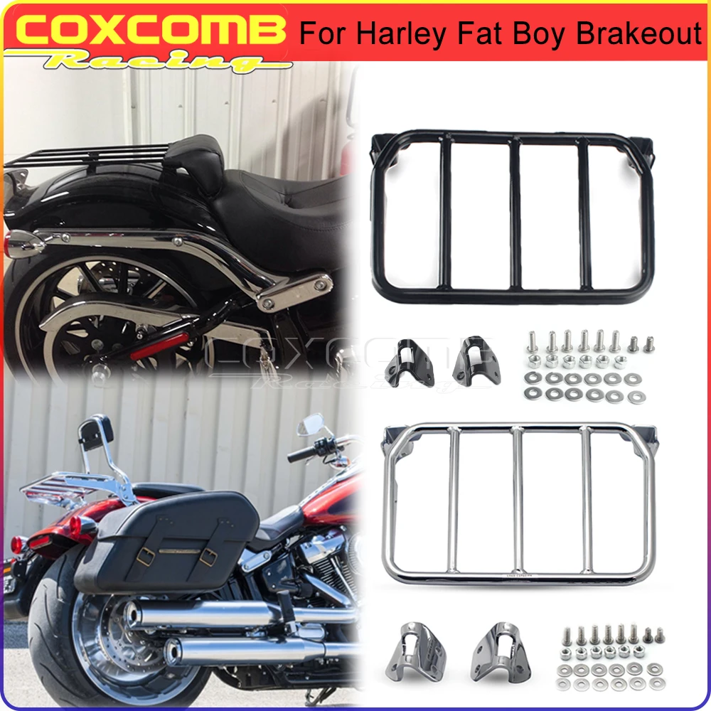 

Багажная полка для мотоцикла для Harley Fat Boy 114 FLFB FLFBS Brakeout FXBR FXBRS