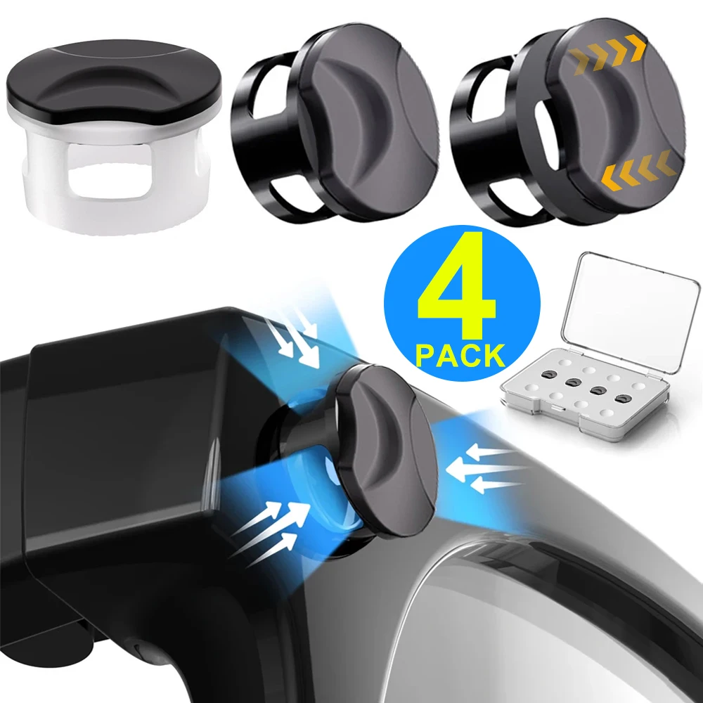 1-4Pcs Adjustable LED Light Privacy Camera Lens Cover for Ray-Ban Meta Wayfarer Skyler Headliner Smart Glasses Light Blocker