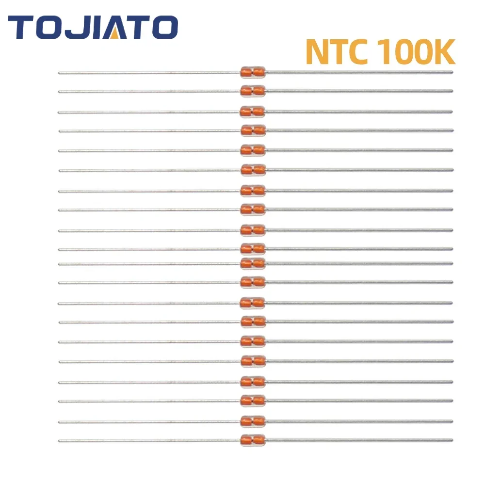 

Thermistor NTC 100K MF52 3950B Thermistor Temperature Sensor NTC 3950 B 100K Ohm 5% Resistor For 3D Printer Parts Extruder bed