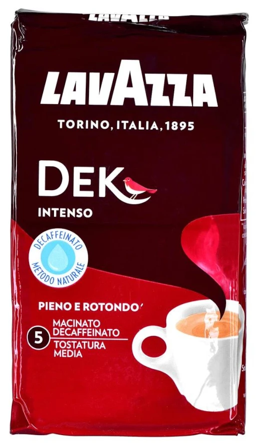 Dek intenso gemahlener Kaffee 250g - Lavazza