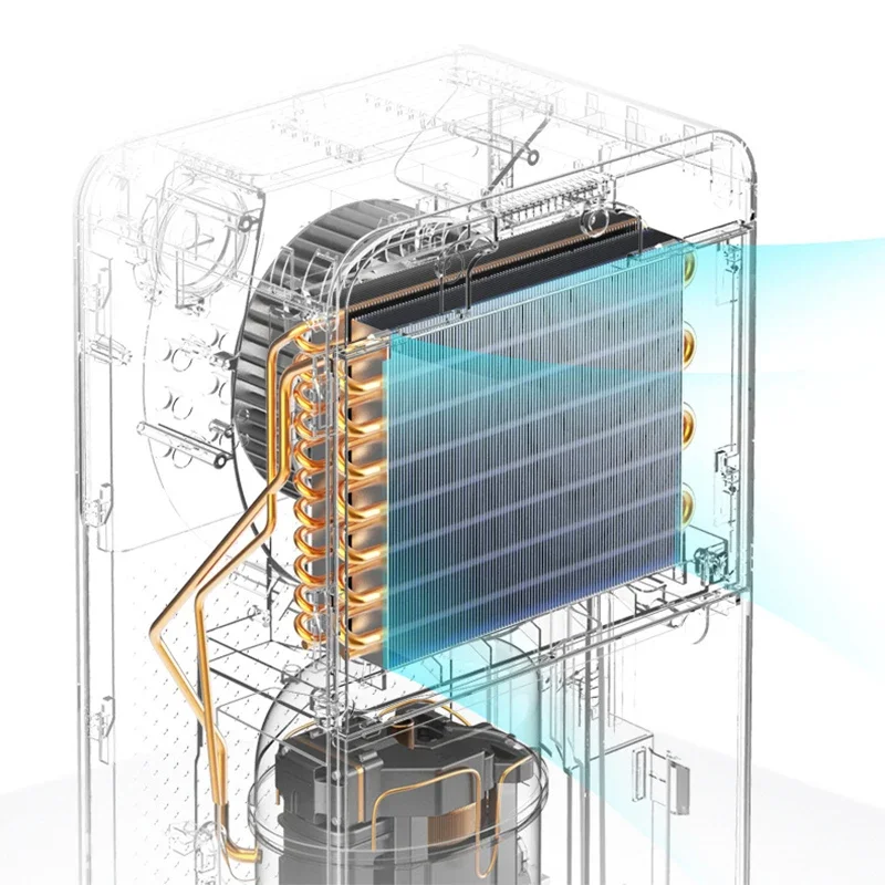 SJ-125E-T Бесшумный осушитель для дома, спальни, умная гигроскопическая сушилка, домашние осушители для небольших подвалов, осушители и сушилки