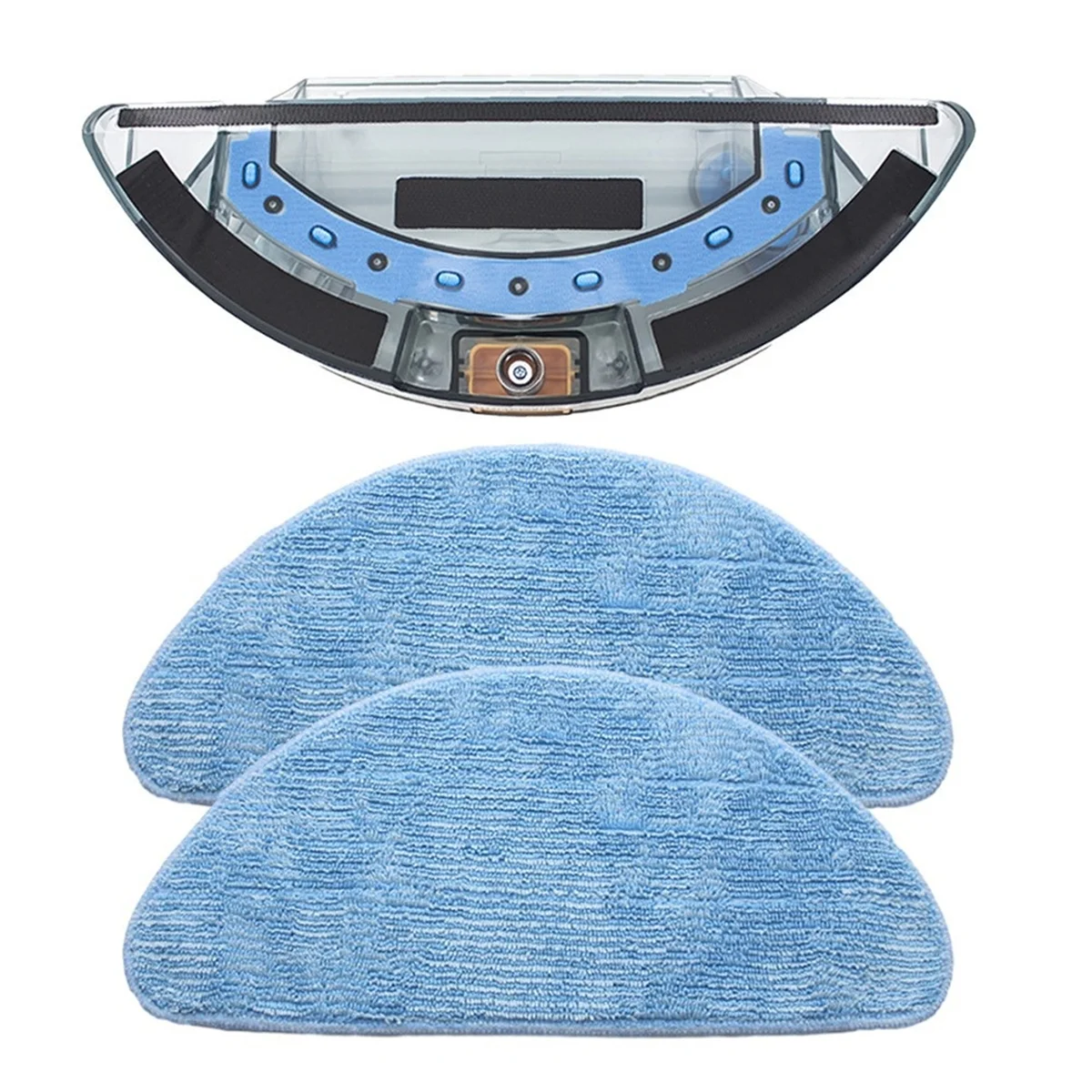 Резервуар для воды + ткань для швабры для Mamibot EXVAC660, EXVAC680S EXVAC880 для пылесоса Tesvor X500 Pro S6, запасная часть, 1 комплект Резервуар для воды + ткань для швабры для Mamibot EXVAC660, EXVAC680S EXVAC880 для пылесоса Tesvor X500 Pro S6, запасная часть, 1 комплект