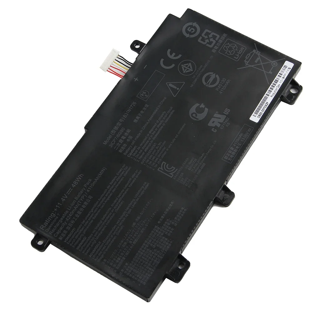 Replacement Battery B31N1726 For Asus FX504G FX505G FX80G FX80GE FX86 FX86FE FX86FM FX95G GD8750 4110mAh High Quality Batteries