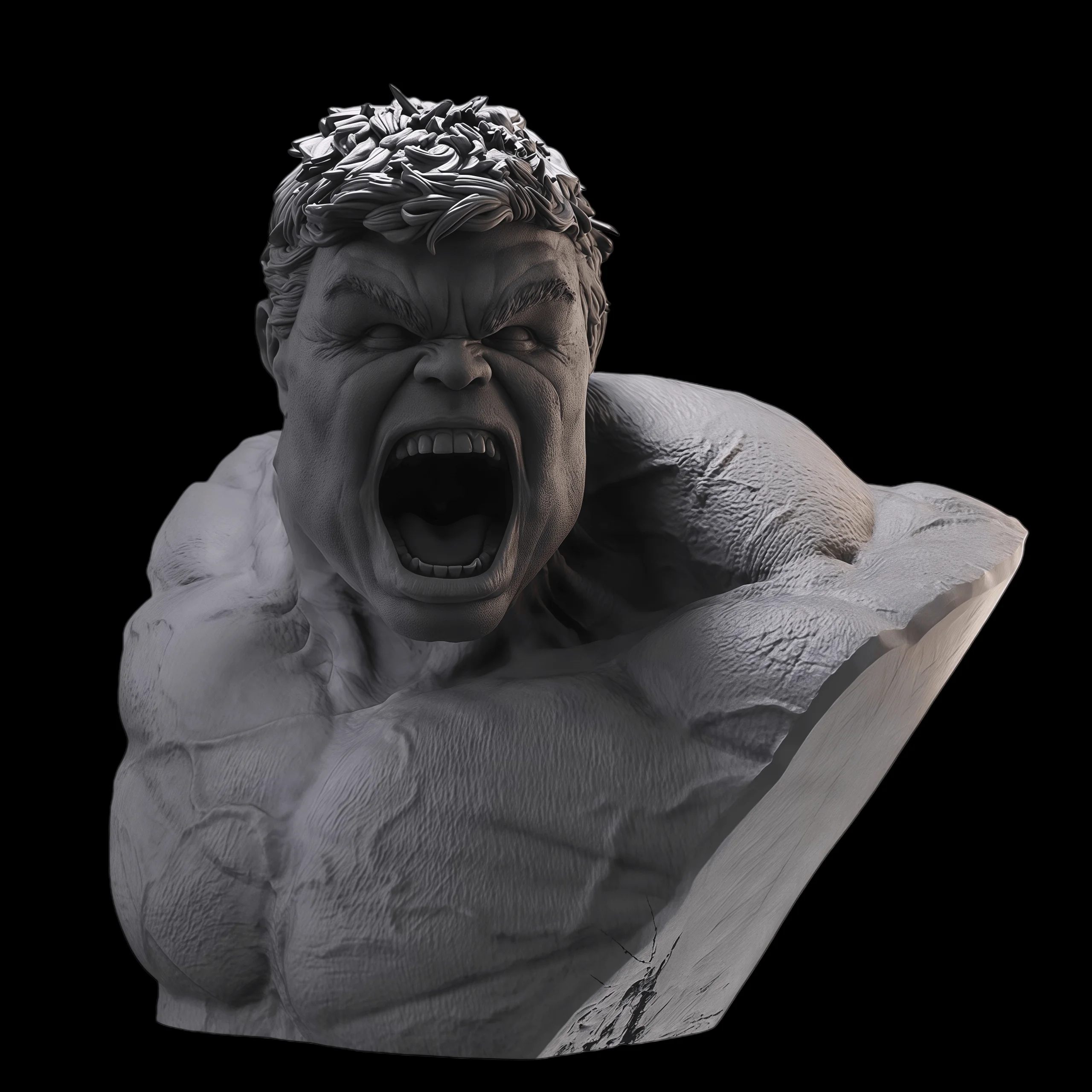 

1:10 Cast Resin Model Assembly Kit, GK, Resin Giant Bust, Unpainted