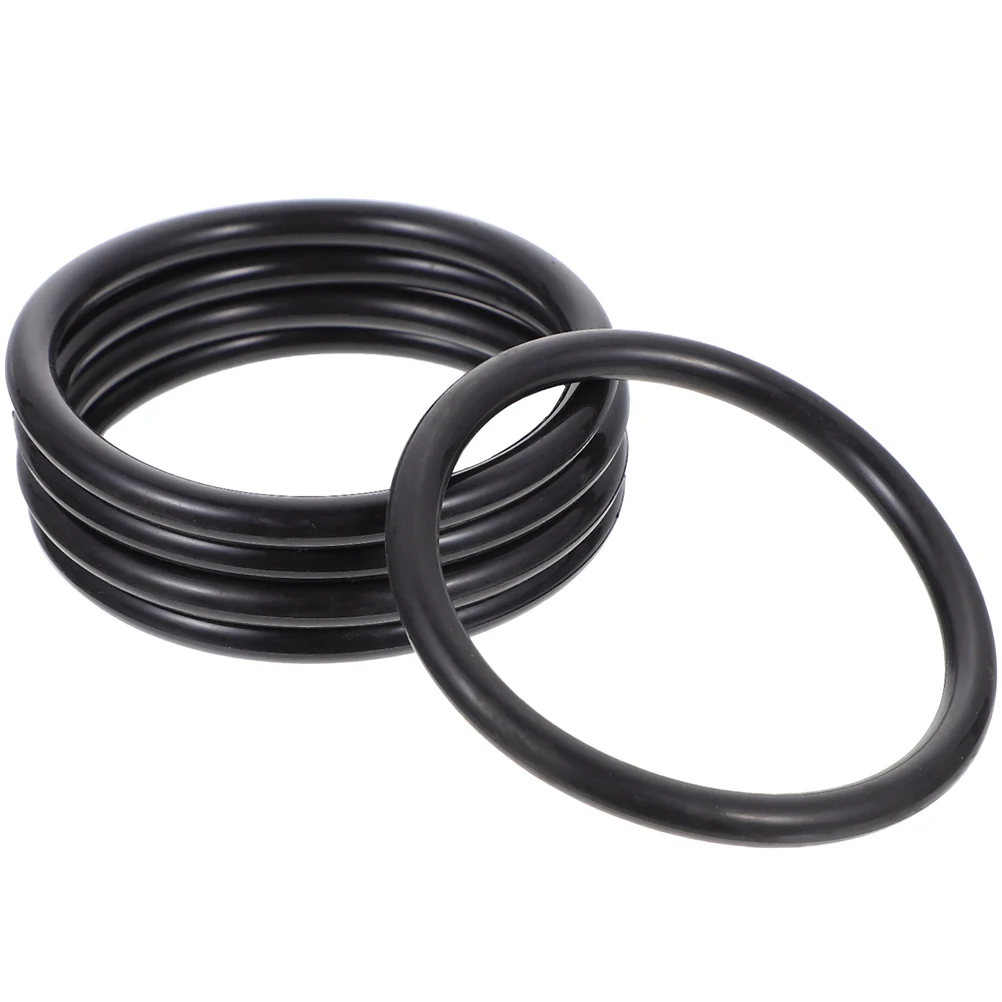 

5 Pcs Music Bowl Washer Sound Cushion Sing Rubber Rings Outdoor Accessory Singing