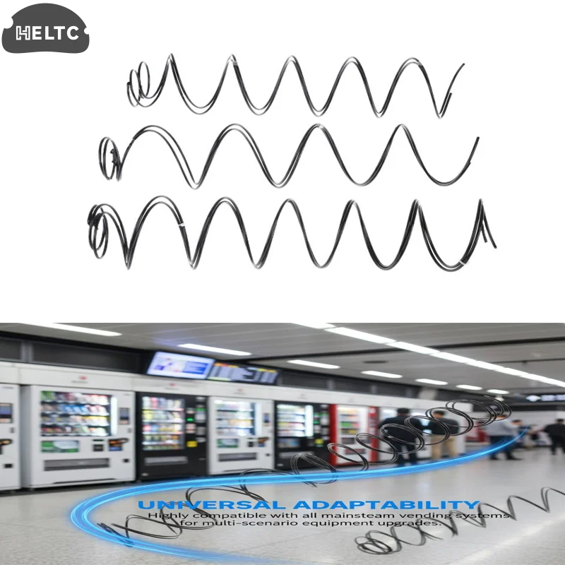 2Pcs Spring Steel 4/5/6/8 Grid 450cm Coil Springs For Vending Machine Self-Service Accessory Goods Dispensing Machine Spring