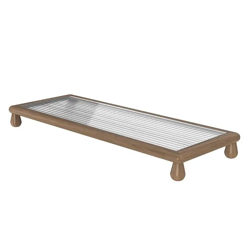 Wooden Office Monitor Stand Laptop Stand Desktop Computer Studio Monitor Lifter Desktop Shelf Monitor Stand