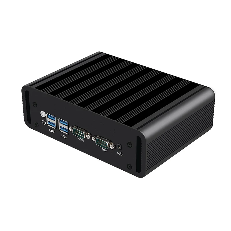 XCY PC industriale senza ventola i7-4600U i5-5200U 2x porte seriali RS232 RS485 2x Ethernet 6xUSB Windows Linux GPIO Mini-PCIe Espansione
