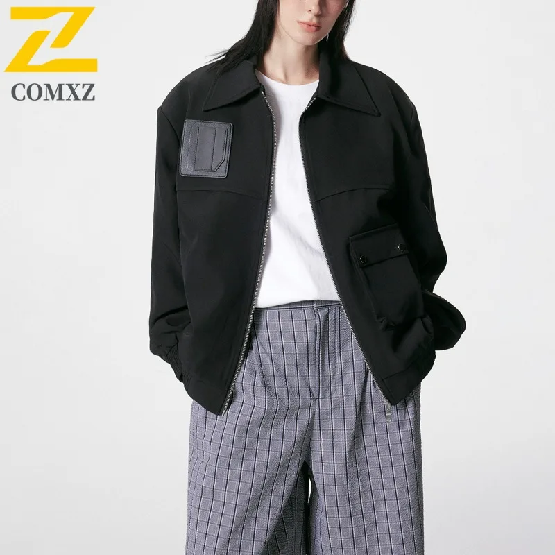 

COMXZ Мужская ветрозащитная дизайнерская рабочая куртка Chaqueta для шоссейного велоспорта, плащ для путешествий, удобные куртки для повседневной прогулки
