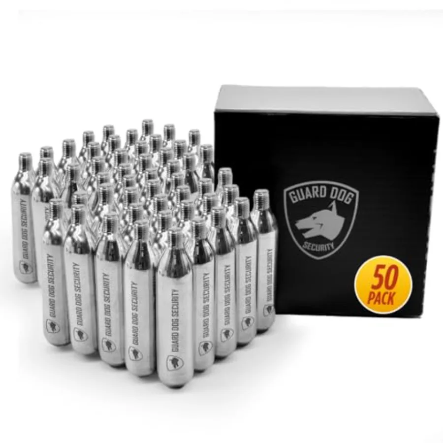 

16-gram Threaded c02 cartridges CO2 Cartridges for Use with CO2 Bike Tire Inflator Fast Inflation to 130 PSI Fits Standard 3/8"