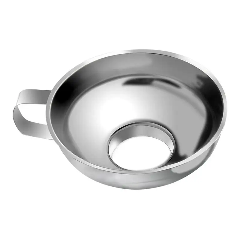 

Stainless Steel Wide Mouth Canning Funnel Oil Leak Canning Filter Food Pickles Jam Funnel Kitchen Gadgets Cooking Tools