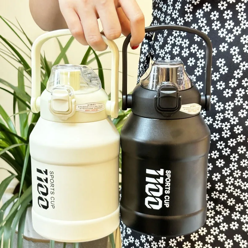 

Large Capacity Thermal Insulation Stainless Steel Cup Cold Insulation Water Cup High Value Portable Sports Fitness Thermos Cup
