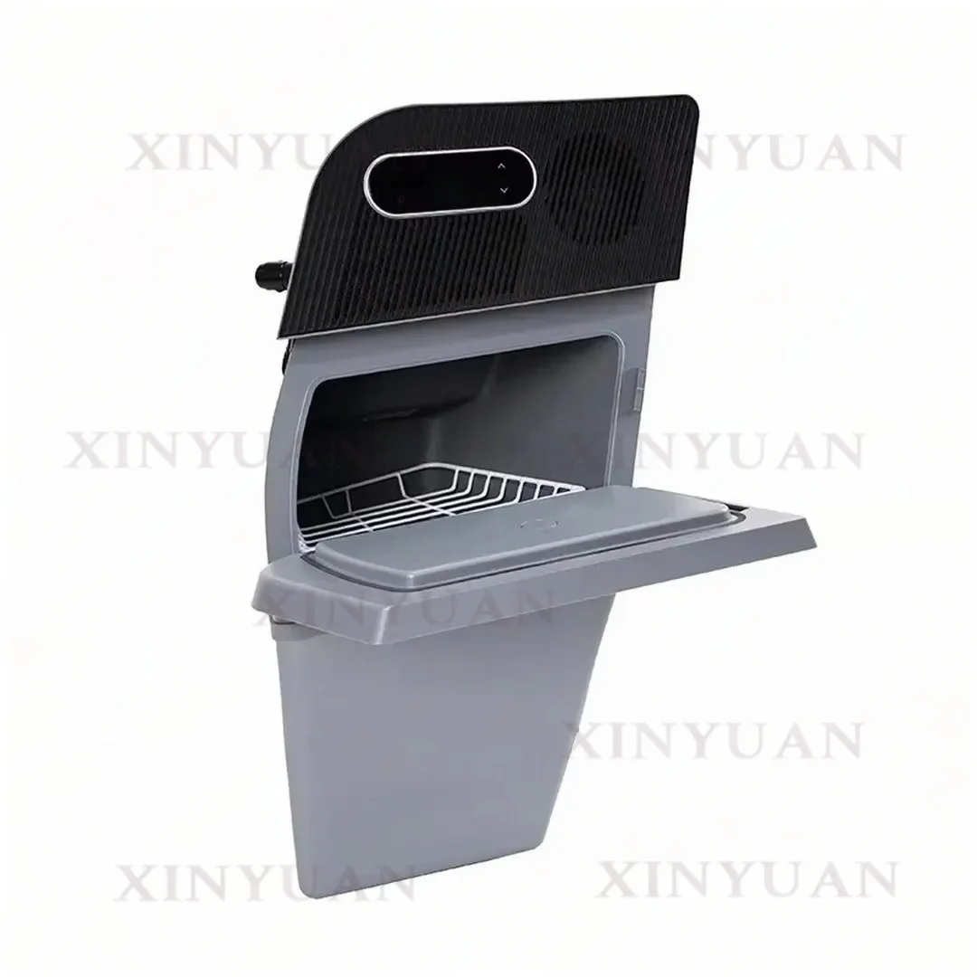 15L Trunk Side Compressor for Camping Cooling 12V Car Fridge Freezer Universal Car Refrigerator for Tesla Model Y