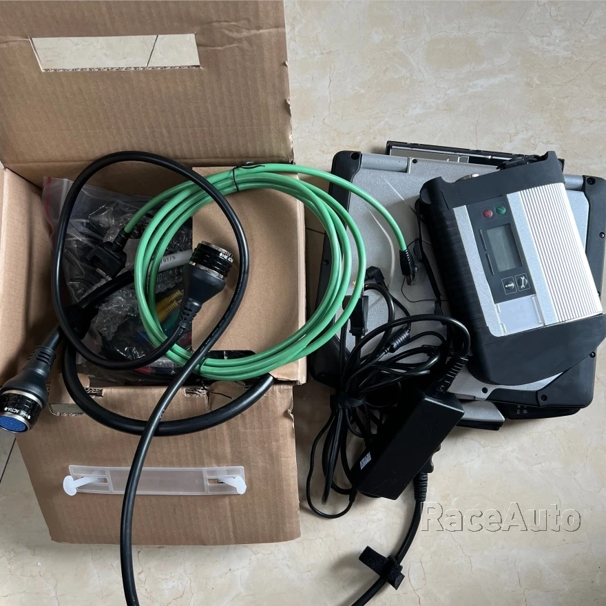 

Mb Star c4 Sd Connect Diagnostic Tool with SSD Software Computer CF-30 for Car and Truck FULL SET READY TO USE