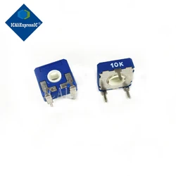 5pcs/lot Original spot Spain ACP CA14NV15 10K RT3.52 square adjustable potentiometer 10K D hole