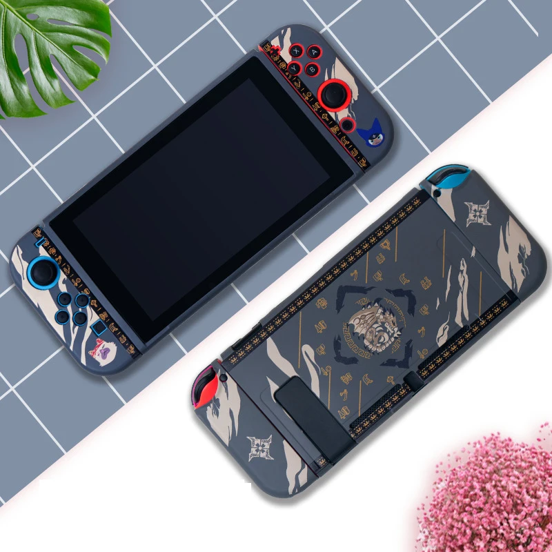 

Soft TPU Case for Nintendo Switch Cover Cool Dockable Protective Shell For Nintendo Switch Controller Joy-Con Joystick