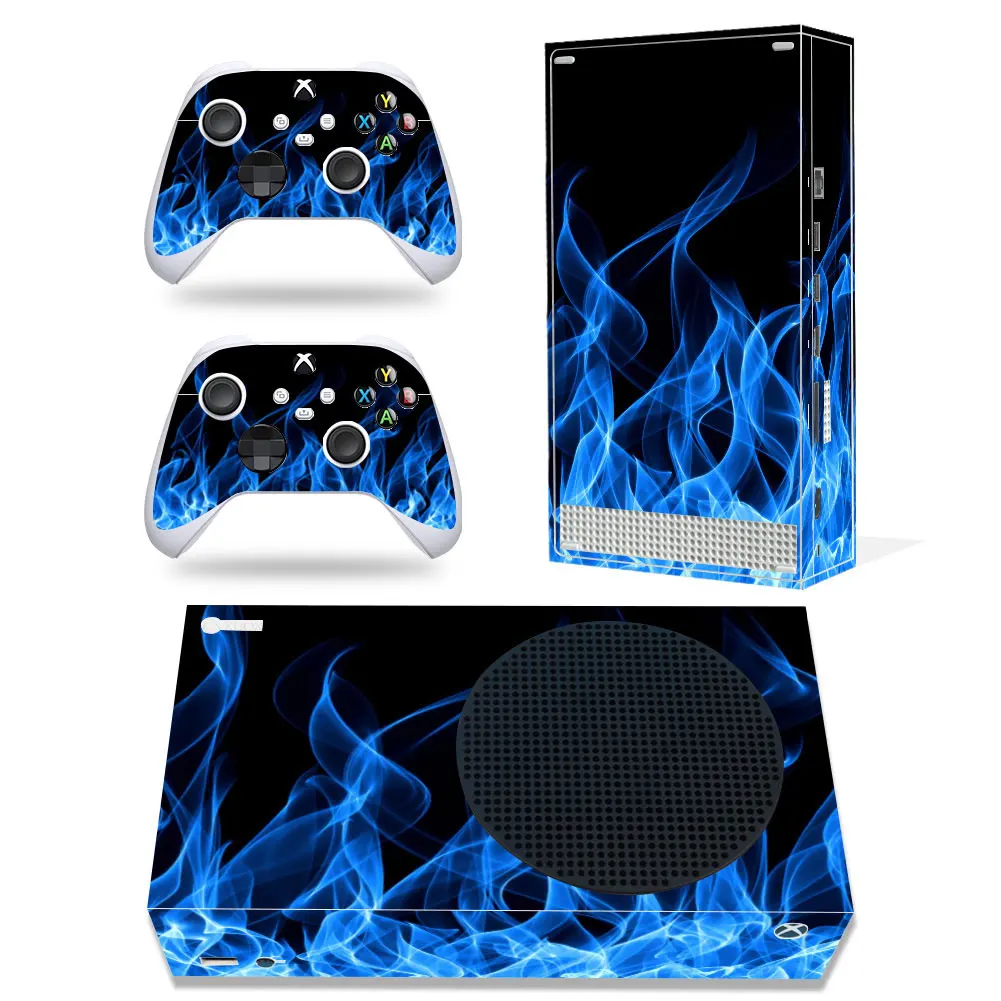 Fire 0595 Xbox series S Skin Sticker Decal Cover Xboxseriess Vinyl XSS Skin Console and 2 Controllers