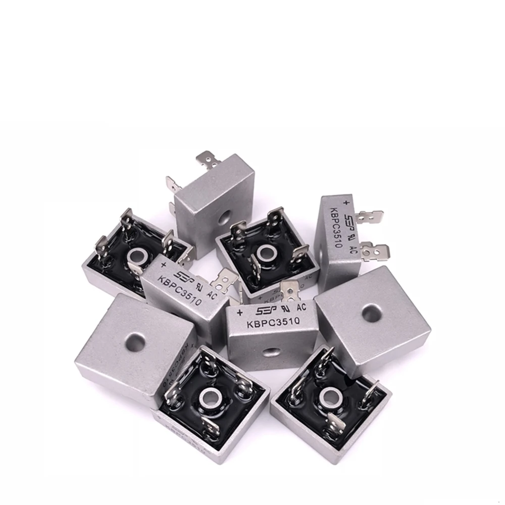 KBPC3510 35A 1000V Diode Single Phase Silicon Bridge Rectifier KBPC 3510 35A Copper Feet