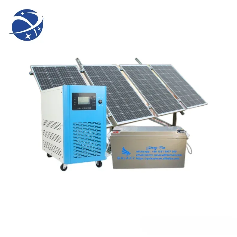 

YYHCBest Price Household 2KW 5KW Solar Energy Off-grid Generation Storage System 12V 150AH Battery