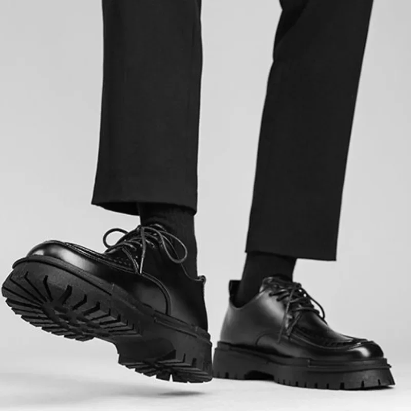 

Leather Shoes for Men New In 2024 Man Casual Shoe Low Price Common High Quality Fashion Designer Slip-on Footwear Offer Pu Sale