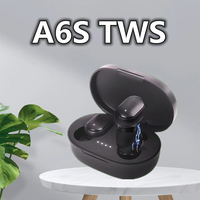 Original A6S TWS Wireless Bluetooth Headset with Mic Air Pro Earbuds for Xiaomi Noice Cancelling Earphone Bluetooth Headphones