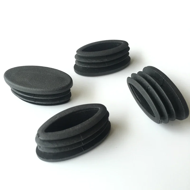 4Pcs Olive Tubes Plug Pipe Blanking End Cap Non-slip Table Foot Dust Cover Chair Leg Socks Floor Protector Pad Furniture Parts