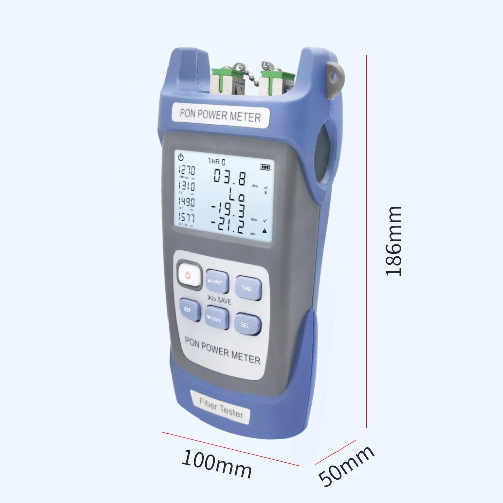 10G Pon تستر ل EPON GPON XGPON السلطة متر OPM FTTx OLT-ONU 1270/1310/1490/1577nm الألياف البصرية Pon Opm