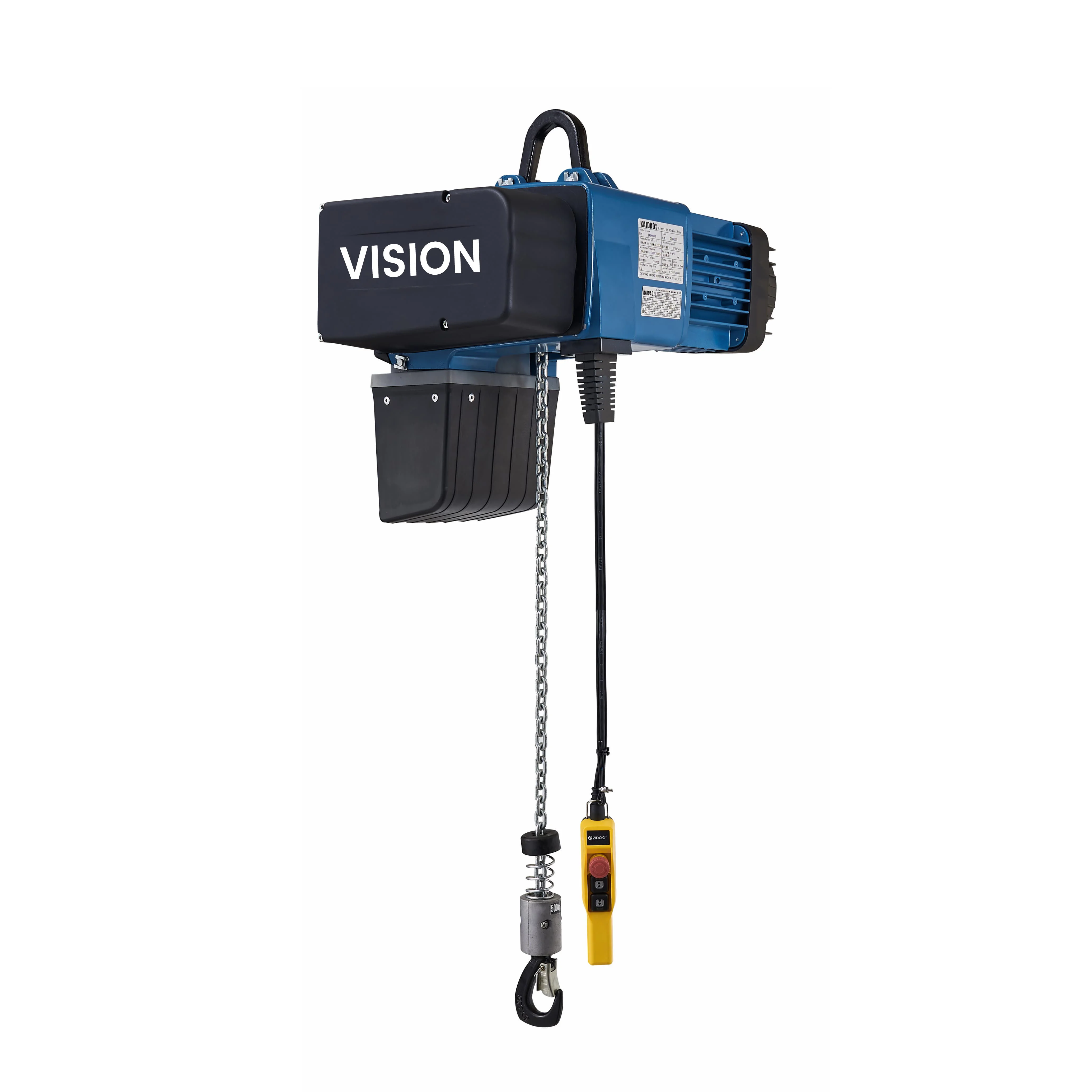 Hot Sale New Vision Good Price Premium Height Adjustable Fixed Type European Type 6m Electric Chain Hoist 50hz60hz