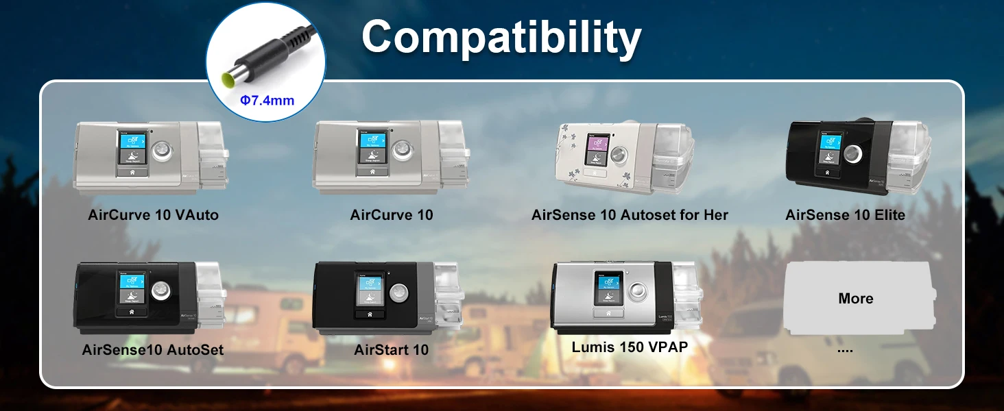 Für Resmed AirSense 10/11 DC-Konverter, DC-Adapter 12V-24V Autoladegerät für Airsense 11/10 Netzteile 65W ResMed AirSense – Detail 3