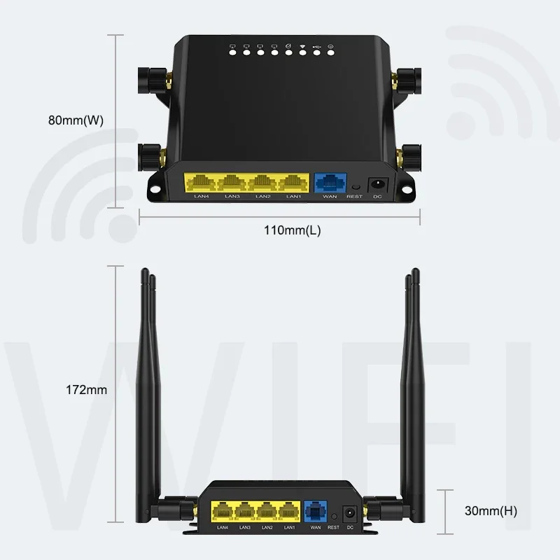 ZBT 4g Router SIM Wireless WiFi 4 External 5dBi Antenna 3G 4G LTE SIM Card Home Wifi Router openWRT WE826-T2