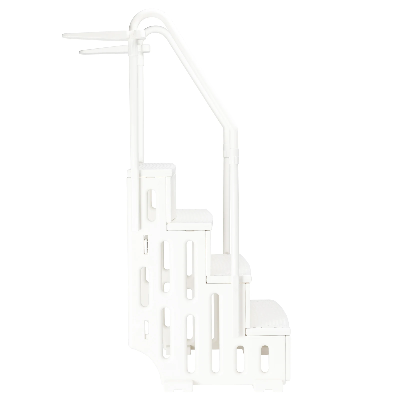 85*68*198cm PE Zwembad Roltrap Wit