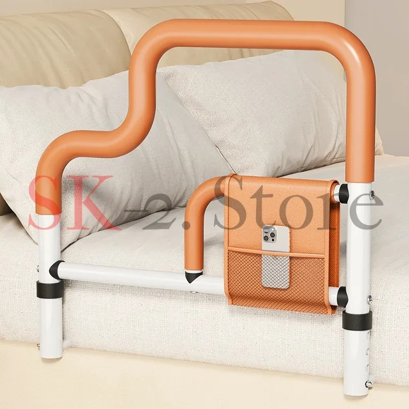 Bedside armrests for the elderly to get up the elderly assisted home guardrail safety rails get up on the booster frame