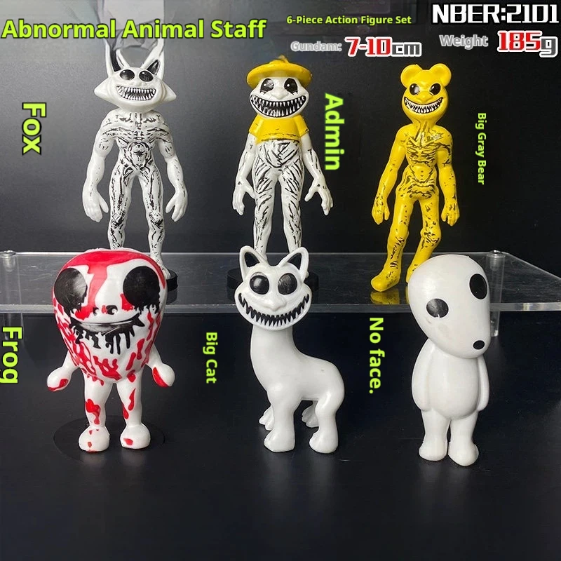 

Фигурки Zoonomaly: персонажи хоррор-игр, модели животных-монстров, куклы, настольные украшения для коллекционеров хоррор-тематики