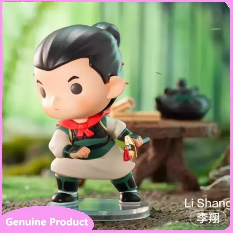 

100% Original Disney Princess Han Chinese Costume Series Blind Box Toys Kawaii Surprise Guess Doll Anime Figure Girls Gift