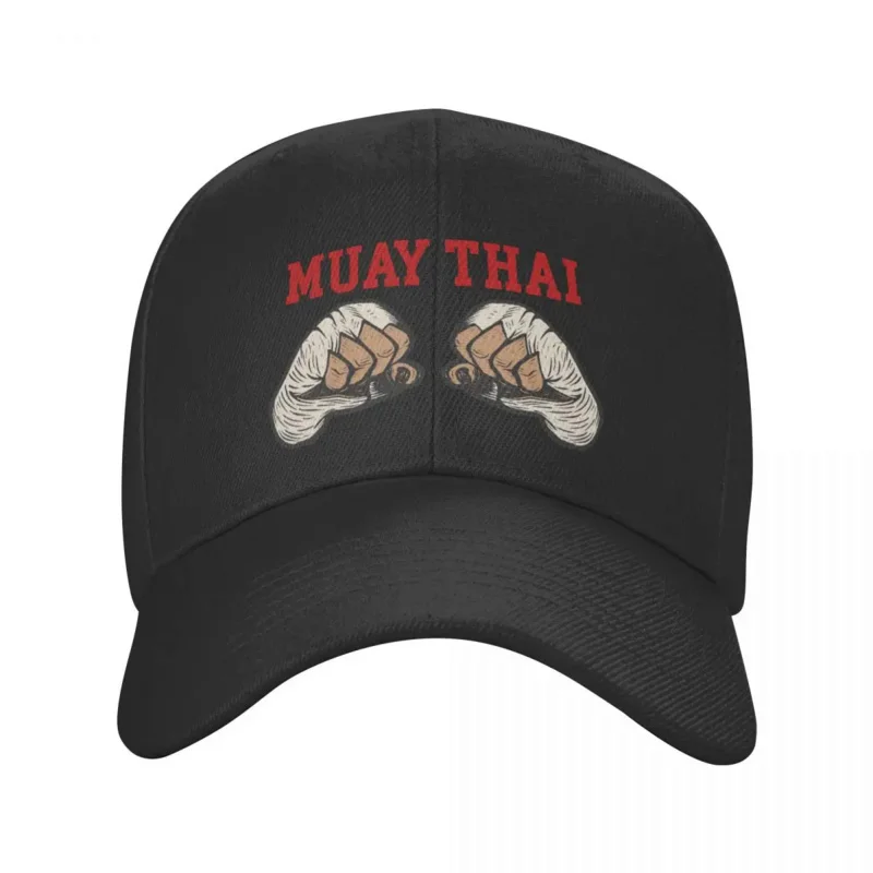 

Cool Muay Thai Combat Workout Trucker Hat Women Men Custom Adjustable Unisex Thailand Kickboxing Boxing Baseball Cap Outdoor