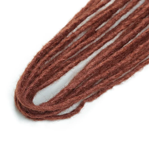 Imagen 2 del producto Extensiones de rastas sintéticas de 24 pulgadas, pelo de ganchillo para mujer, 20 hebras, trenzas suaves hechas a mano, doble punta