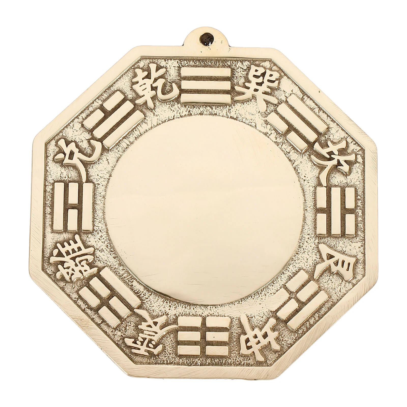 

Gossip Mirror Feng Shui Bagua Traditional Ornament 2 Way Brass Craft Crafts Window Film Chinese Business Convex