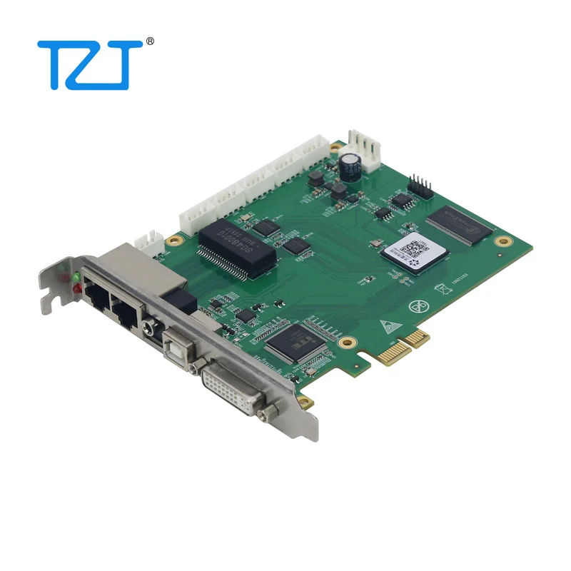 TZT LINSN TS921 Full Color LED Screen Sender Card Video Control Card 1-Channel DVI Video Input PCIE 1X Interface