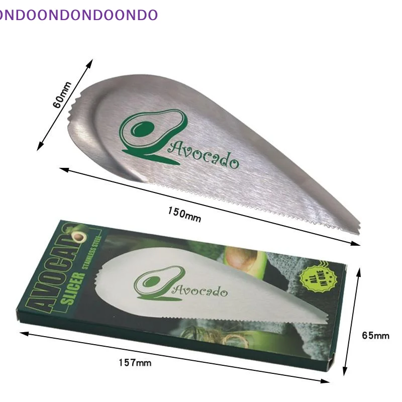 Stainless Steel Avocado Slicer Pitter Knife With Serrated Edge Easy To Clean For Home Kitchen Daily Fruit Prep Tasks