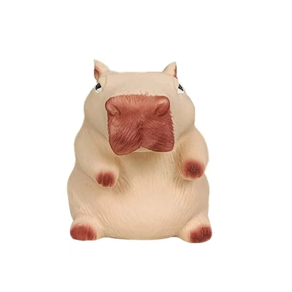 Cartoon Animal Capybara Squeeze Toy Soft Novelty Doll Capybara Slow Rebound Toy Creative Cute Simulation Capybara Decoration